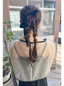 デイジー(Daisy) 天神/大名/ヘアアレンジ/前撮り/結婚式/パーティヘア