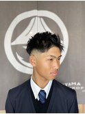 王道アップバングスキンフェード【ebisu】