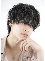 オーシャントーキョー ウエスト 心斎橋(OCEAN TOKYO WEST) 波巻きパーマツイストスパイラルパーマツーブロックウルフ
