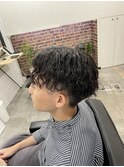 縦落ちパーマ