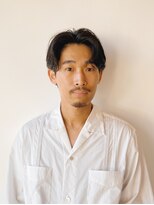 手々 メンズ大人センターパート