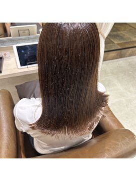 フレーム へアアンドトリートメント 天王寺北口店(FRAME) ナチュラルブラウンカラー