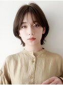 ◎外ハネくびれレイヤーショートボブ♪大人可愛い小顔シースルー