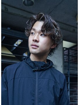 メンズヘアセンス 渋谷(MEN'S HAIR SENSE) カルマパーマ/ウルフ/マッシュパーマ/ハイライト/渋谷