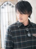ラフな動きで大人無造作ウルフショート仙台愛子