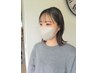 【メンテナンス】カット+前髪ストレート　￥8250