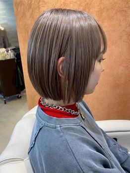 ラシンバン(LashinVan)の写真/カラーの繰り返しで傷みが気になる方におすすめ！高品質なカラー材で、髪質改善しながらカラーチェンジを。