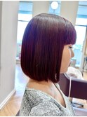 イメチェン！bob×cherry color