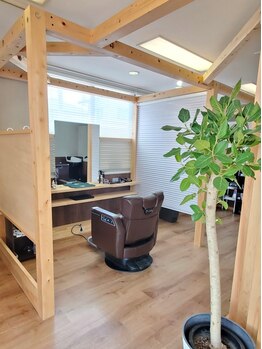 リー(Re:)の写真/【NEW OPEN/福島市】半個室空間×マンツーマン施術で普段伝えにくいお悩みも気軽に話せる◎