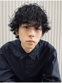 メンズパーマ/メンズカット/ツイストスパイラル/マッシュ学割U24