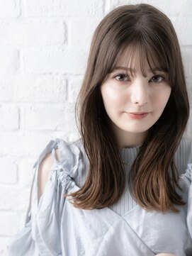 フィーユ 郡山安積店(FEYU) ミディアムヘア/暗めカラー/グランマッシュ/郡山154