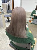 20代/30代/ハイトーンカラー/ケアブリーチ/グレージュカラー