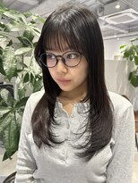 マルフェ 天王寺(marfe)&nbsp;【marfe】顔周りレイヤーカット＿韓国風レイヤー＿韓国レイヤー