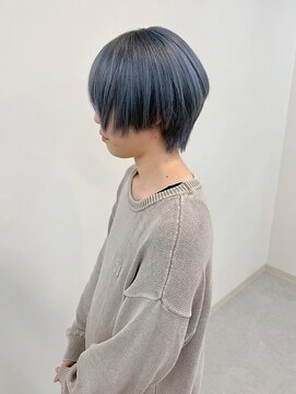 エトレ(etore) ビフォーアフターあり/デザインカラー/ブルーグレージュ