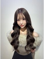 ラピス 新宿(Lapis) 【Lapis新宿】赤みが無い大人艶感アッシュブラウン/エクステ