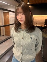 りしゅ 富雄店(RicHE TOMIO)&nbsp;顔まわりざくざくレイヤー × beige