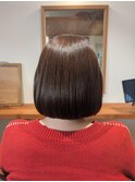 ツヤッとボブヘア
