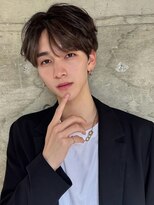 サイン メンズ 渋谷(SIGN men's)&nbsp;フェザーパーマダウンパーマニュアンスパーマセンターパート 