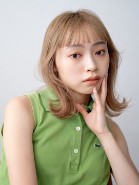 アーダーヘアーサロン 鯖江店(ADER HAIR SALON) 大人可愛いくびれ切りっぱなしボブ