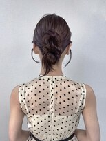 銀座新橋着付けヘアセットサロン［N］&nbsp;カチモリヘア/タイトヘア/結婚式/ヘアセット/銀座/新橋/東京