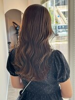 クララジャパン ナベシマ(CLALA JAPAN Nabeshima)&nbsp;縮毛矯正　質感ストレート　髪質改善カラー　顔まわり　ブリーチ