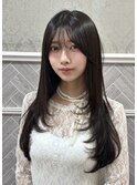 ♪ コーラルベージュ/顔周りカット/レイヤーカット/韓国巻き/86