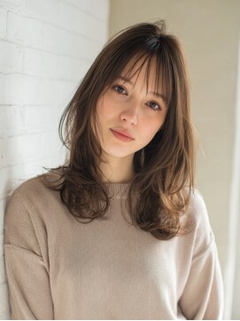 アクロスヘアーデザイン 武蔵小杉店(across hair design) ミディアムレイヤー
