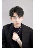 men'shair/波巻きツイストスパイラル/ニュアンスパーマ