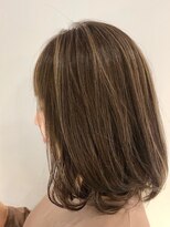 ビーチ(BEACH) 【BEACH/チナツ】ハイライトベージュ_スリークボブ