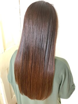 カンナヘアーメゾン(Canna hair maison) 【梅田中津canna】SNB3 縮毛矯正　簡単スタイリング☆ツヤ髪