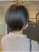 【&】丸みショートボブ 高円寺ショート 【河井皓平】