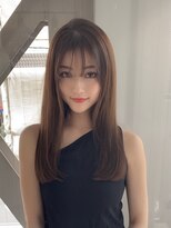 ローラン(ROULAND)&nbsp;【ROULAND坂本】シースルーバングストレートヘア