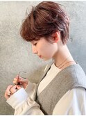 オン眉ショート