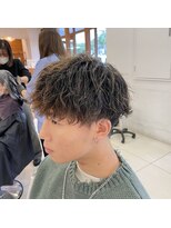 ジールサロン つくば本店&nbsp;ミディアムマッシュ×波パーマ