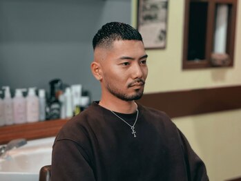 ワイズヘアースタジオ(y'z hair studio)の写真/《茅ヶ崎駅NEWOPEN》憧れのBARBERスタイルが叶う!リラックスしながら体験できるヘッドスパもオススメ◎