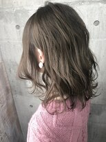 レイヤーカット＊無造作＊スモーキーグレージュ【ZinaCENTRAL】