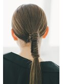 TPOで使い分け！？ローポニーテール