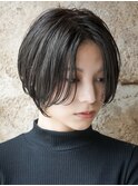 大人可愛いマッシュショートボブウルフカット◎30代40代50代60代