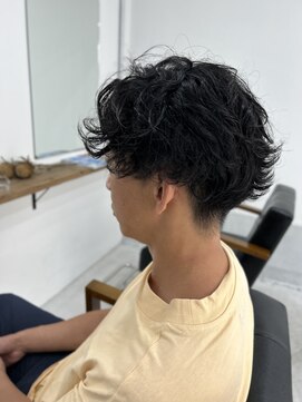 プラグ(Plug) メンズ無造作パーマ
