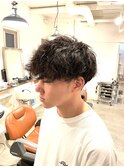波巻きスパイラルモテ髪マッシュショート束感ツーブロック流行