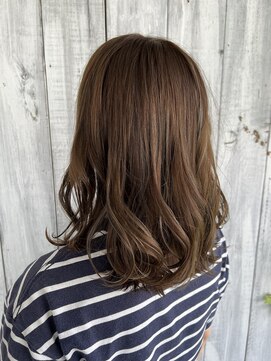 エスハートオブヘアー 植田店(ES Heart of HAIR) 冬先取りスノーグラデーションカラー