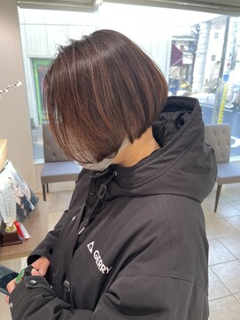 アッシュ 下北沢店(Ash) くせ毛さんでもスッキリボブ