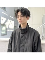 エストアール フクオカ 福岡博多店(est-r. Fukuoka)&nbsp;センターパート/ニュアンスパーマ/カルマパーマ/メンズヘア/博多