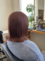 カノエ 山口小郡店(canoe)&nbsp;ピンクカラー×外ハネボブ