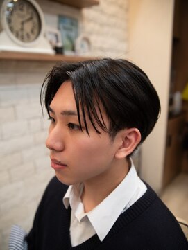 ティーフォースプラス(T force plus) センターわけマッシュ