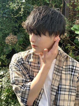 ランディ(RANDY) メンズ 前下りマッシュ ナチュラルパーマ【RANDY】