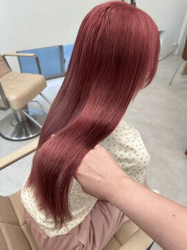 ノルン バイ シェリッシュ(Norn by sheriche) ピンクカラー/ピンクレッド/ブリーチカラー