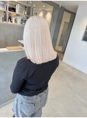 くびれヘア/アプリコットオレンジ/夏のヘアアレンジ/名古屋