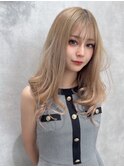 透明感ブランド×くびれミックス巻きで大人ガーリに♪