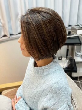 ティダスマイル(tida smile) グレージュショート20代30代40代東久留米